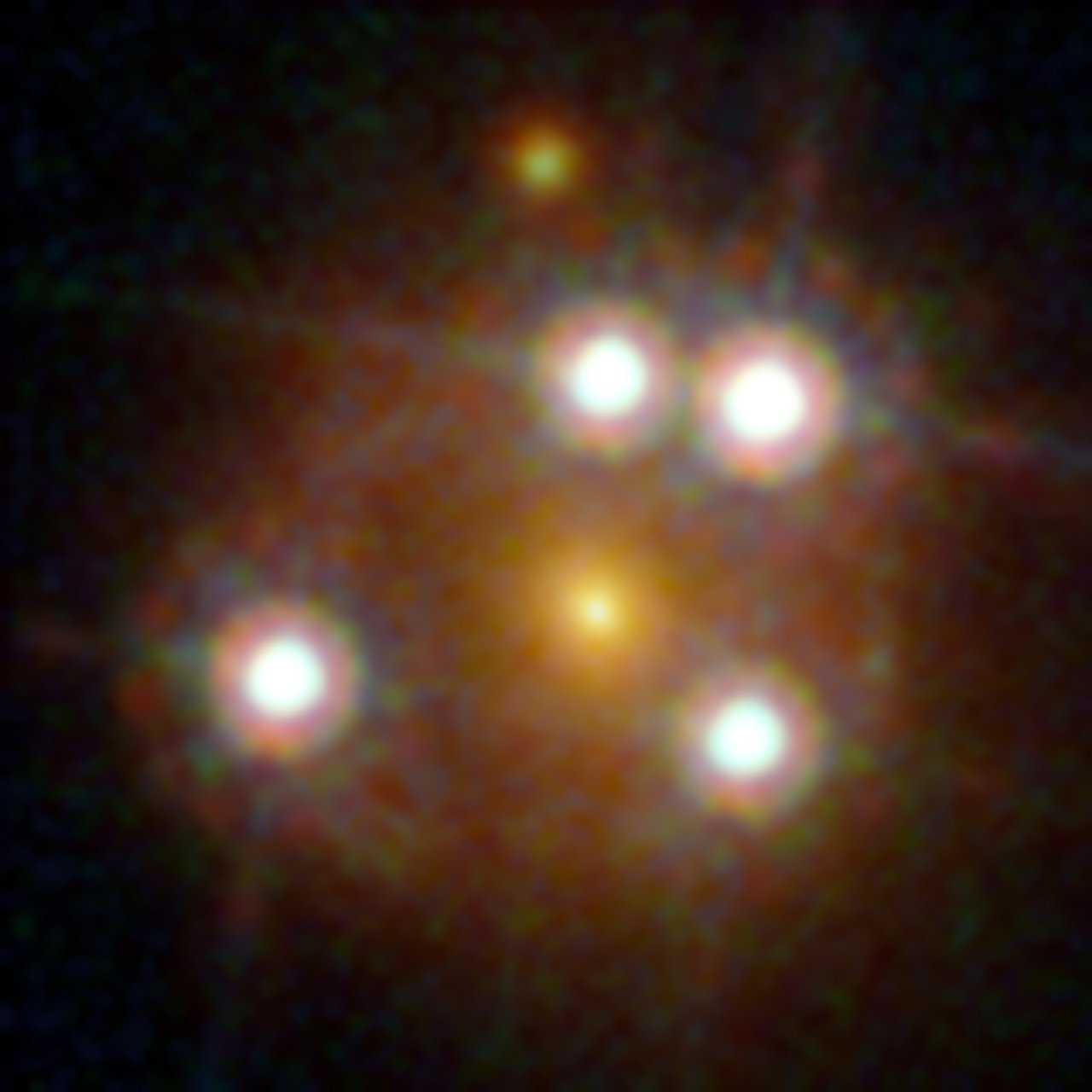Quadruply Imaged Quasar